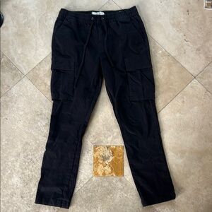Men’s PacSun Black Cargo Pants Slim Fit Size Medium